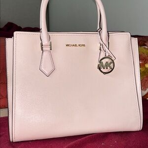 NWT Michael Kors Large Blush Pink Satchel
